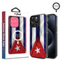 MyBat Design Lab Series MagSafe Case for Apple iPhone 15 Pro Max (6.7) - Cuba Flag