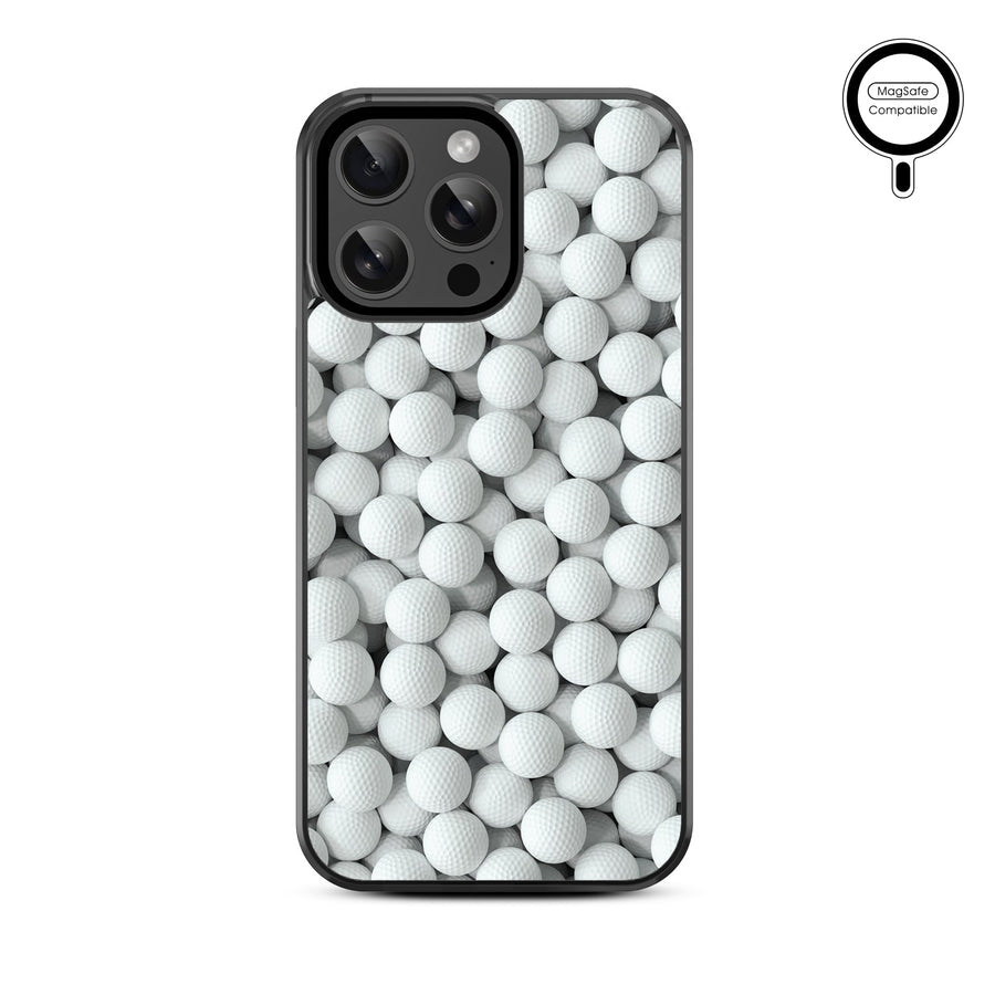 MyBat Design Lab Series MagSafe Case for Apple iPhone 15 Pro Max (6.7) - Golf Balls