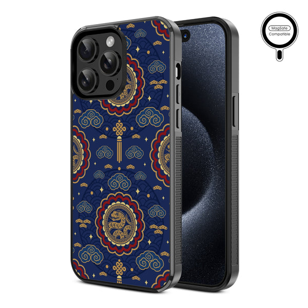MyBat Design Lab Series MagSafe Case for Apple iPhone 15 Pro Max (6.7) - Wisdom of the Snake - MIP15PMCSLESMSM318-2.jpg