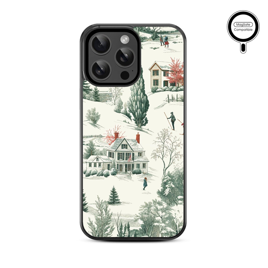 MyBat Design Lab Series MagSafe Case for Apple iPhone 15 Pro Max (6.7) - Ski Lodge