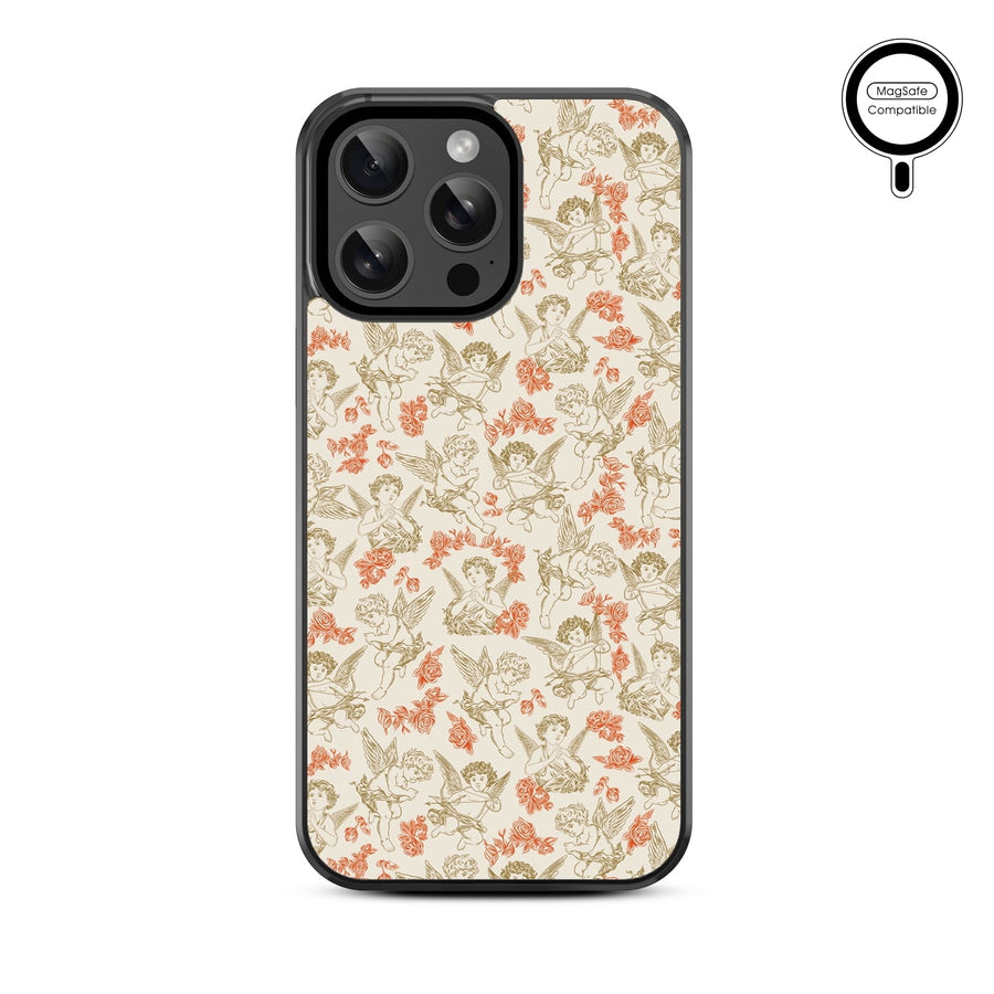 MyBat Design Lab Series MagSafe Case for Apple iPhone 15 Pro Max (6.7) - Angelic Love