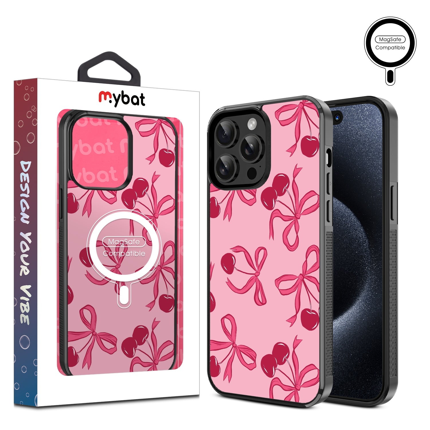 MyBat Design Lab Series MagSafe Case for Apple iPhone 15 Pro Max (6.7) - Mon Chérie