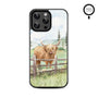 MyBat Design Lab Series MagSafe Case for Apple iPhone 15 Pro Max - Highland Cow - MIP15PMCSLESMSM470-3.jpg