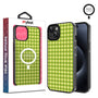 MyBat Design Lab Series MagSafe Case for Apple iPhone 15 Pro Max - Green Gingham