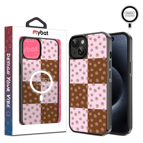 MyBat Design Lab Series MagSafe Case for Apple iPhone 15 Pro Max - Flower Patches - MIP15PMCSLESMSM484-1.jpg