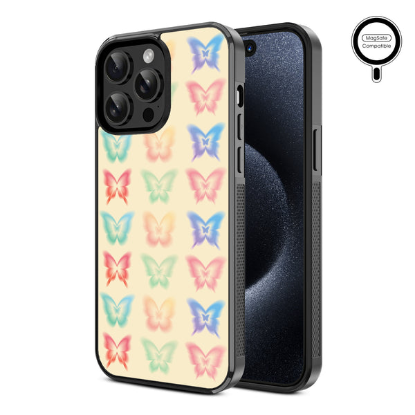 MyBat Design Lab Series MagSafe Case for Apple iPhone 15 Pro Max - Technicolor Butterflies - MIP15PMCSLESMSM487-2.jpg