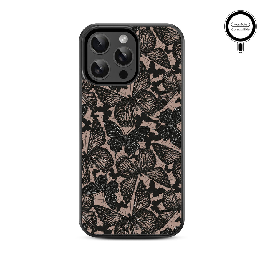 MyBat Design Lab Series MagSafe Case for Apple iPhone 15 Pro Max - Midnight Monarch - MIP15PMCSLESMSM488-3.jpg