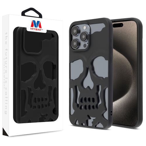 MyBat Skullcap Protector Cover for Apple iPhone 15 Pro Max - Black - MIP15PMCSSLCS202-1.jpg