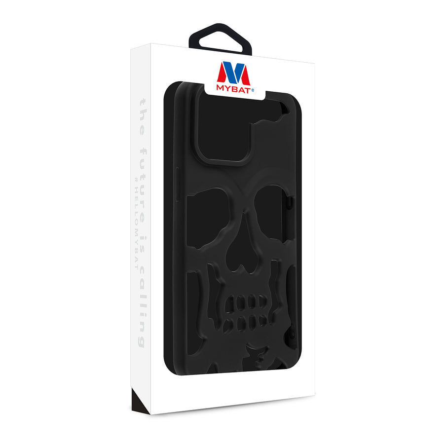 MyBat Skullcap Protector Cover for Apple iPhone 15 Pro Max - Black - MIP15PMCSSLCS202-8.jpg