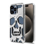 MyBat Skullcap Protector Cover for Apple iPhone 15 Pro Max - Silver Plating - MIP15PMCSSLCS203-2.jpg