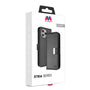 MyBat MyJacket Wallet Xtra Series for Apple iPhone 15 Pro Max - Black / Black
