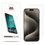 MyBat Tempered Glass Screen Protector (2.5D) for Apple iPhone 15 Pro - Clear