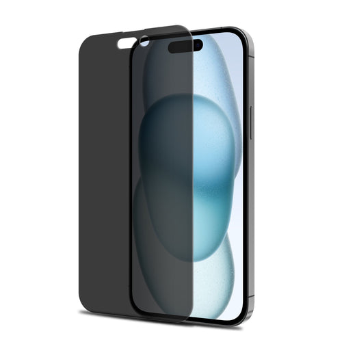 MyBat Privacy Tempered Glass Screen Protector (2.5D) for Apple iPhone 15 - Clear - MIP15SC67-2.jpg