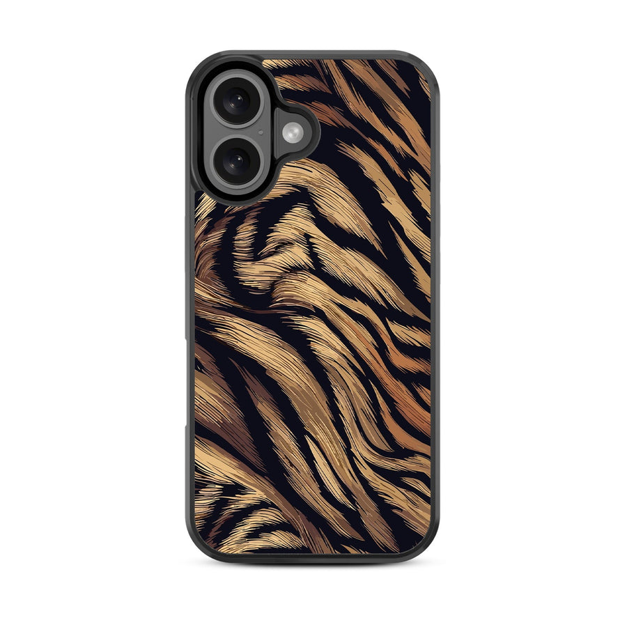 MyBat Design Lab Series Case for Apple iPhone 16 - Tiger Fur