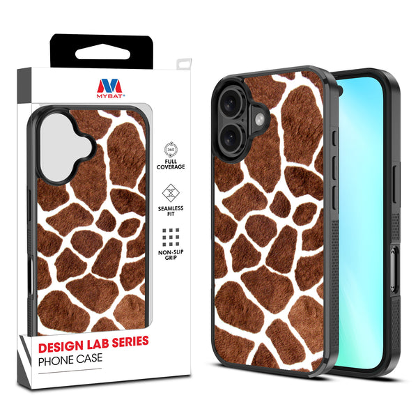 MyBat Design Lab Series Case for Apple iPhone 16 - Giraffe spots - MIP16CSLESM012-1.jpg