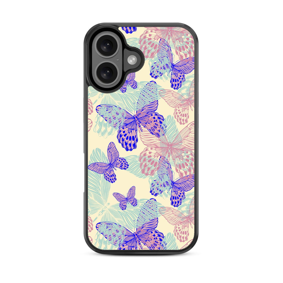 MyBat Design Lab Series Case for Apple iPhone 16 - Butterflies