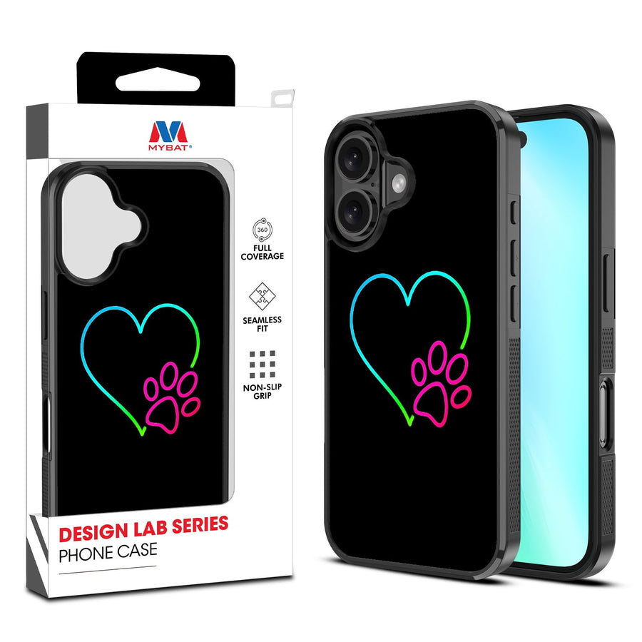 MyBat Design Lab Series Case for Apple iPhone 16 - Puppy Love