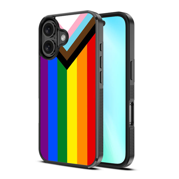 MyBat Design Lab Series Case for Apple iPhone 16 - LGBTQ+ Flag - MIP16CSLESM034-2.jpg