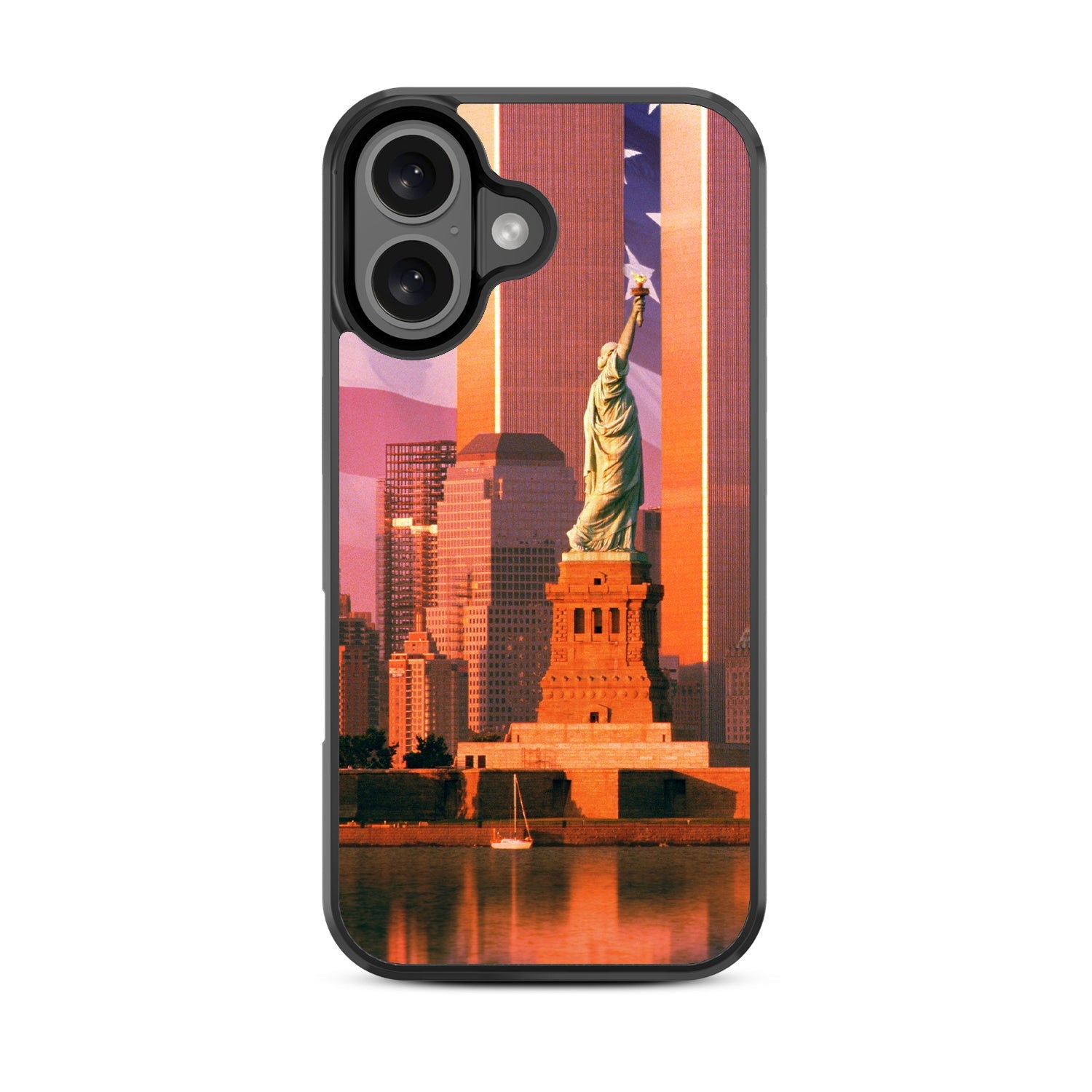 MyBat Design Lab Series Case for Apple iPhone 16 - Liberty For All