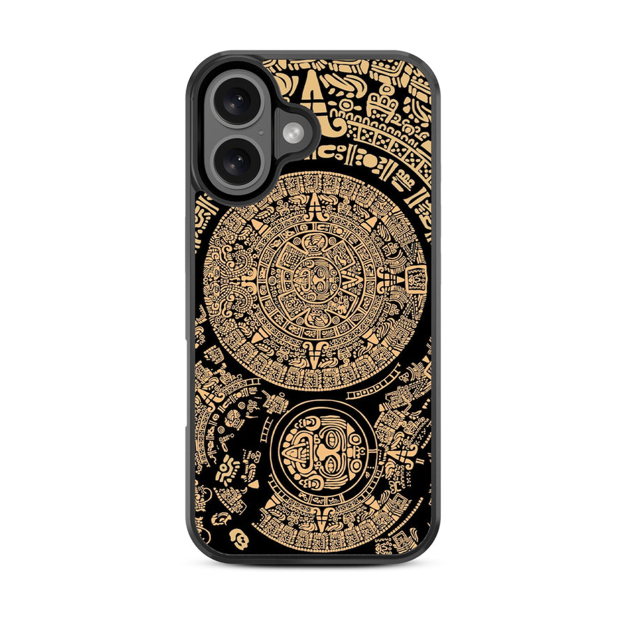 MyBat Design Lab Series Case for Apple iPhone 16 - Mayan Calendar - MIP16CSLESM052-3.jpg