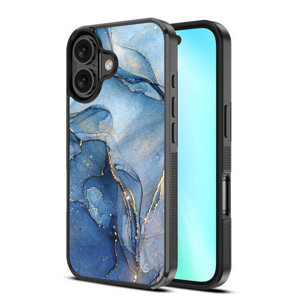 MyBat Design Lab Series Case for Apple iPhone 16 - Blue Marble - MIP16CSLESM106-2.jpg