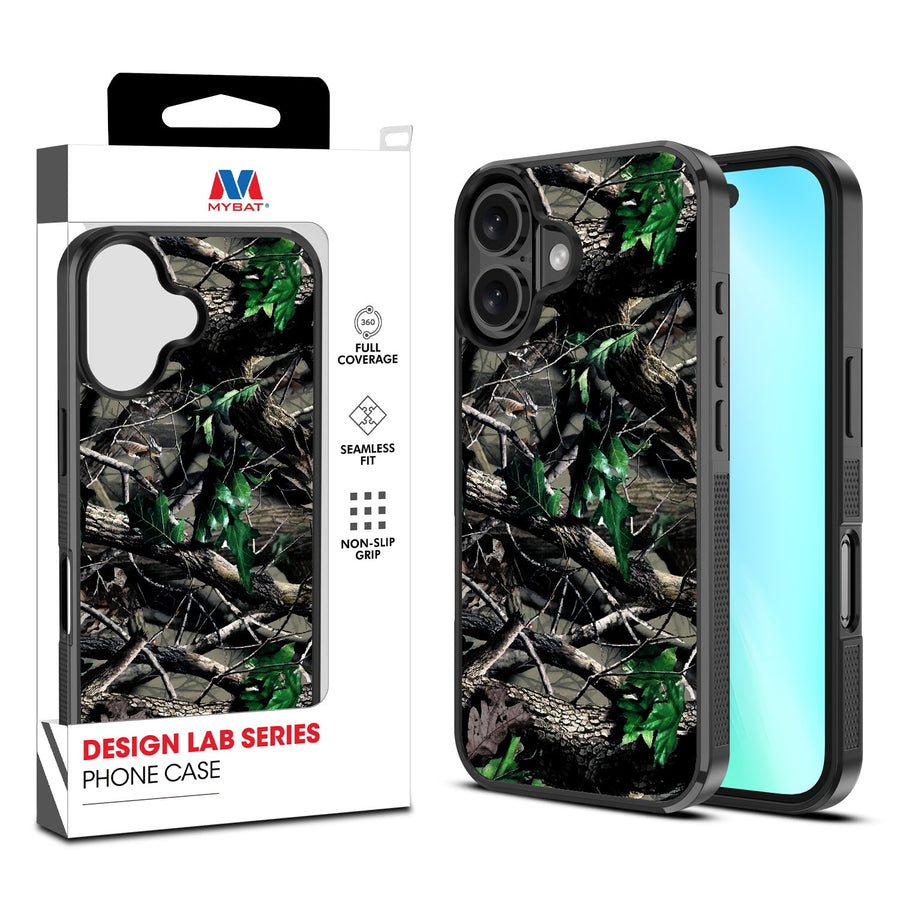 MyBat Design Lab Series Case for Apple iPhone 16 - Real Tree