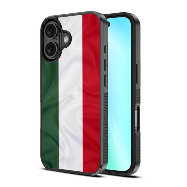 MyBat Design Lab Series Case for Apple iPhone 16 - Hungary Flag - MIP16CSLESM149-2.jpg