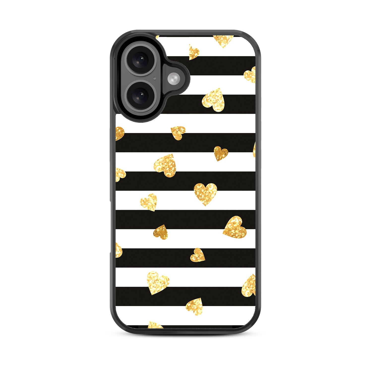 MyBat Design Lab Series Case for Apple iPhone 16 - Heart of Gold