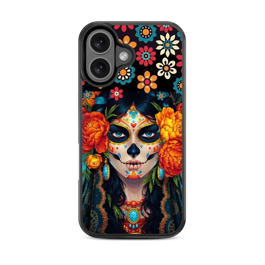MyBat Design Lab Series Case for Apple iPhone 16 - Dia De Los Muertos - MIP16CSLESM167-3.jpg