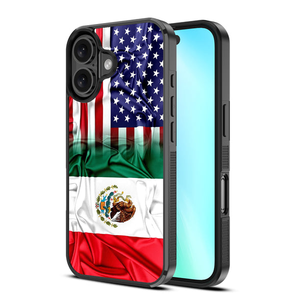 MyBat Design Lab Series Case for Apple iPhone 16 – Mexican-American Flag - MIP16CSLESM168-2.jpg
