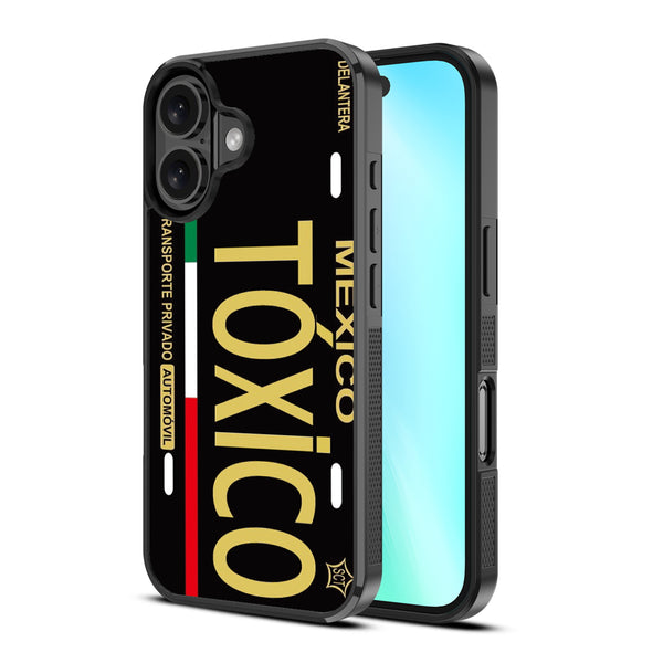MyBat Design Lab Series Case for Apple iPhone 16 - Toxico Black - MIP16CSLESM175-2.jpg