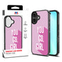 MyBat Design Lab Series Case for Apple iPhone 16 - You Go, Girl - MIP16CSLESM203-1.jpg