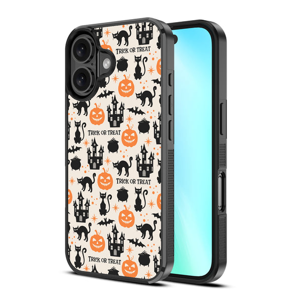 MyBat Design Lab Series Case for Apple iPhone 16 - Trick or Treat - MIP16CSLESM221-2.jpg