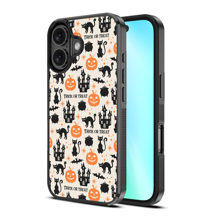 MyBat Design Lab Series Case for Apple iPhone 16 - Trick or Treat - MIP16CSLESM221-2.jpg