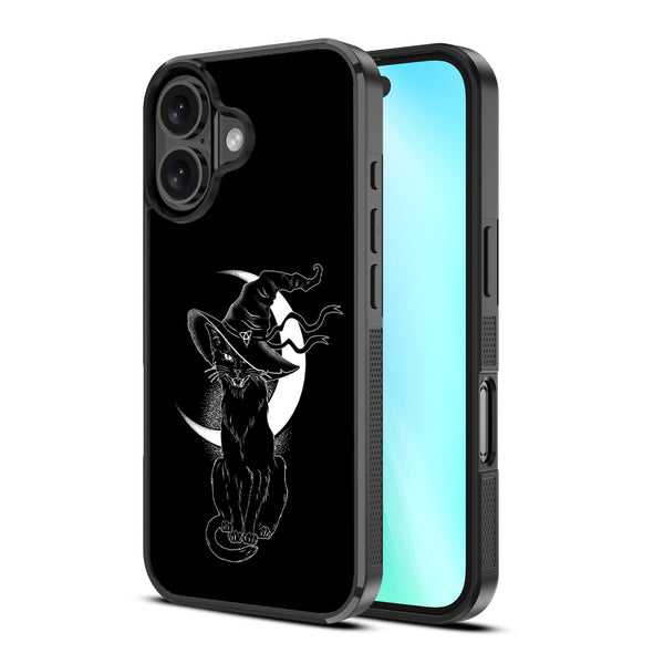 MyBat Design Lab Series Case for Apple iPhone 16 - Black Cat Magic - MIP16CSLESM223-2.jpg