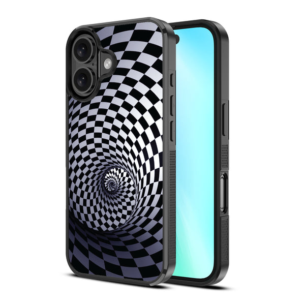 MyBat Design Lab Series Case for Apple iPhone 16 - Spiral Out - MIP16CSLESM266-2.jpg