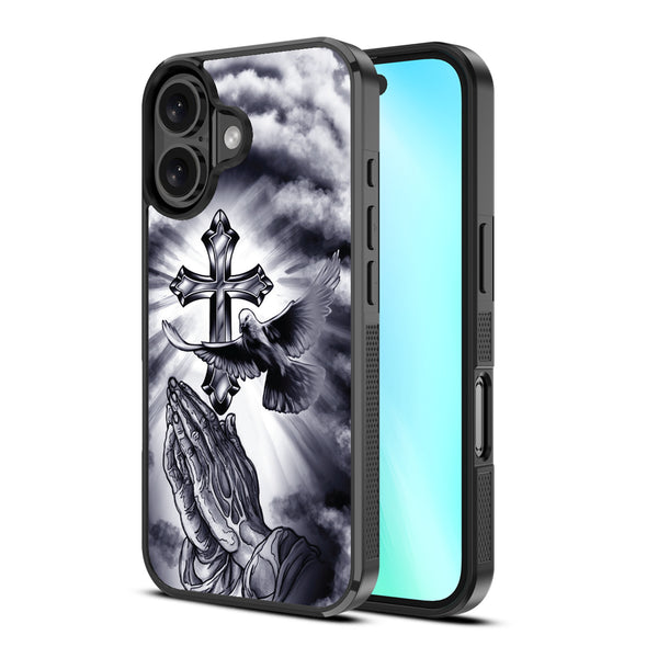 MyBat Design Lab Series Case for Apple iPhone 16 - Faithful Prayer - MIP16CSLESM268-2.jpg