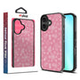 MyBat Design Lab Series Case for Apple iPhone 16 - Pink Snowflakes