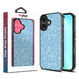 MyBat Design Lab Series Case for Apple iPhone 16 - Blue Snowflakes