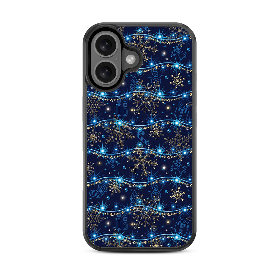 MyBat Design Lab Series Case for Apple iPhone 16 - Snowflake Twinkle - MIP16CSLESM285-3.jpg