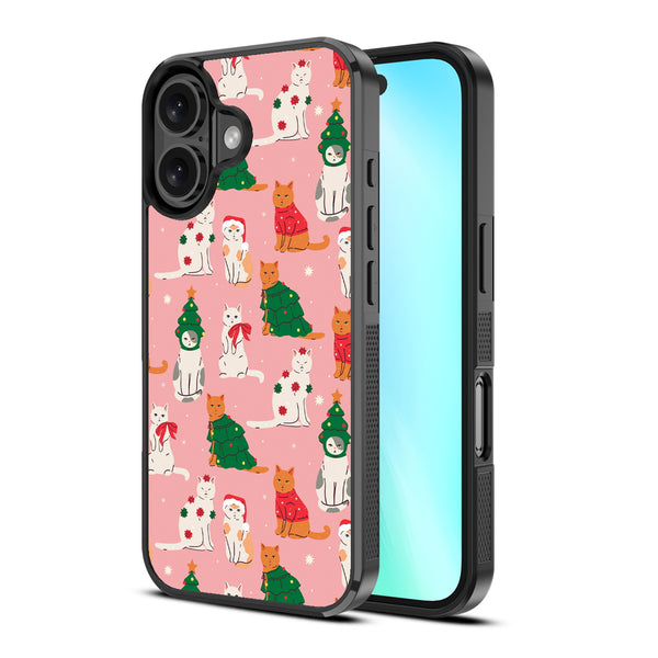 MyBat Design Lab Series Case for Apple iPhone 16 - Meowy Christmas - MIP16CSLESM286-2.jpg