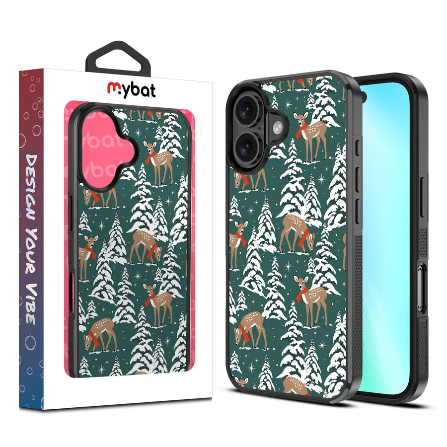 MyBat Design Lab Series Case for Apple iPhone 16 - Pine & Prancer