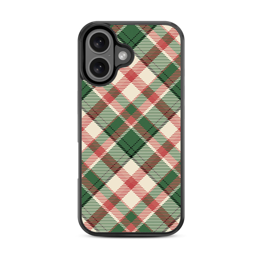 MyBat Design Lab Series Case for Apple iPhone 16 - Rustic Plaid - MIP16CSLESM293-3.jpg