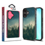 MyBat Design Lab Series Case for Apple iPhone 16 - Fog & Fir