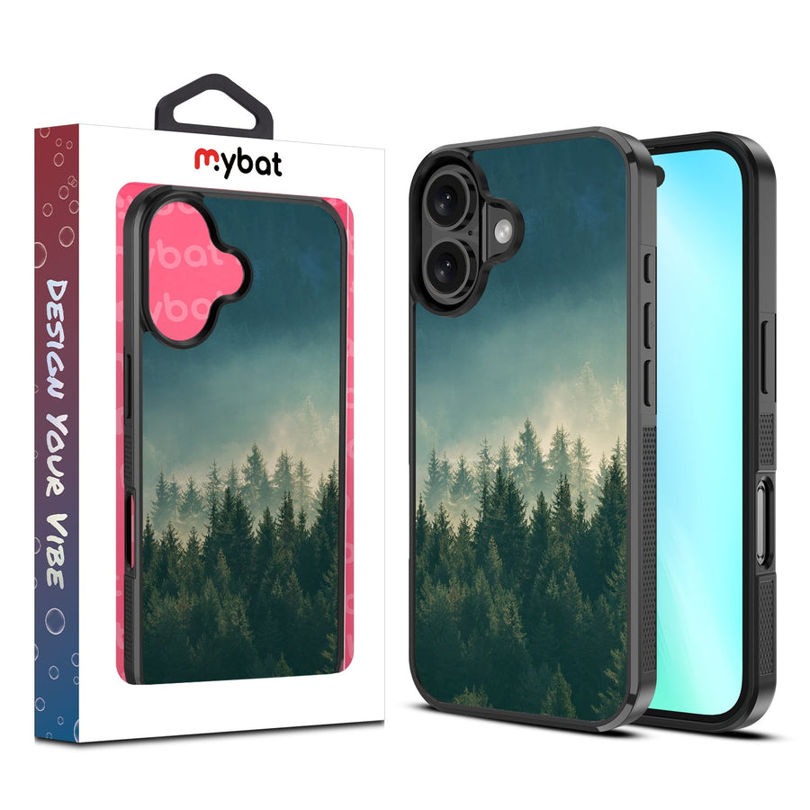 MyBat Design Lab Series Case for Apple iPhone 16 - Fog & Fir