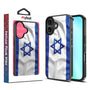 MyBat Design Lab Series Case for Apple iPhone 16 - Israel Flag