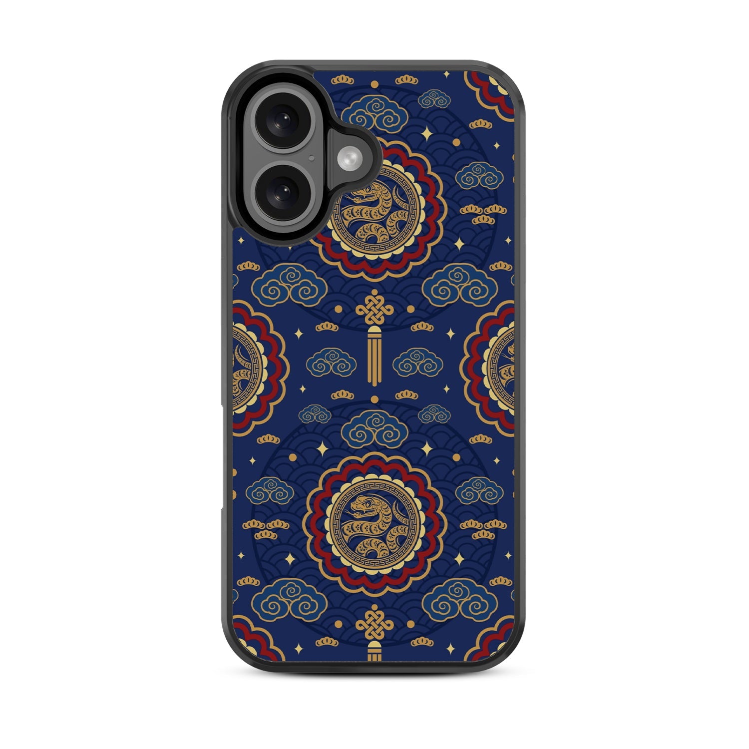 MyBat Design Lab Series Case for Apple iPhone 16 - Wisdom of the Snake