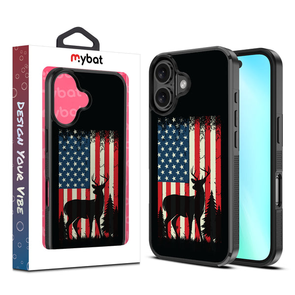 MyBat Design Lab Series Case for Apple iPhone 16 - Stars, Stripes and Stags - MIP16CSLESM319-1.jpg