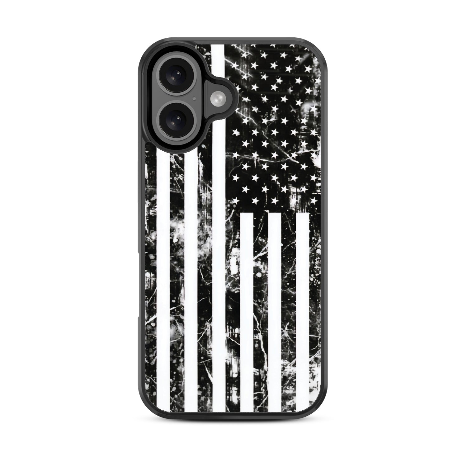 MyBat Design Lab Series Case for Apple iPhone 16 - Distress US Flag