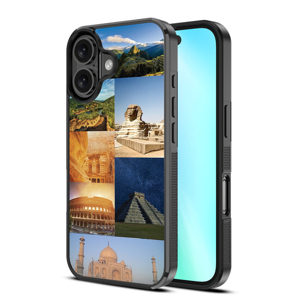 MyBat Design Lab Series Case for Apple iPhone 16 - 7 Wonders - MIP16CSLESM352-2.jpg